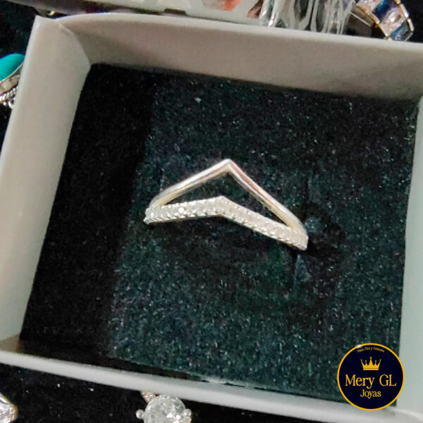 Anillo Tiara Plata 925 T16