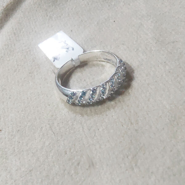 Anillo Plata 925 Micropavé Turq An (20)