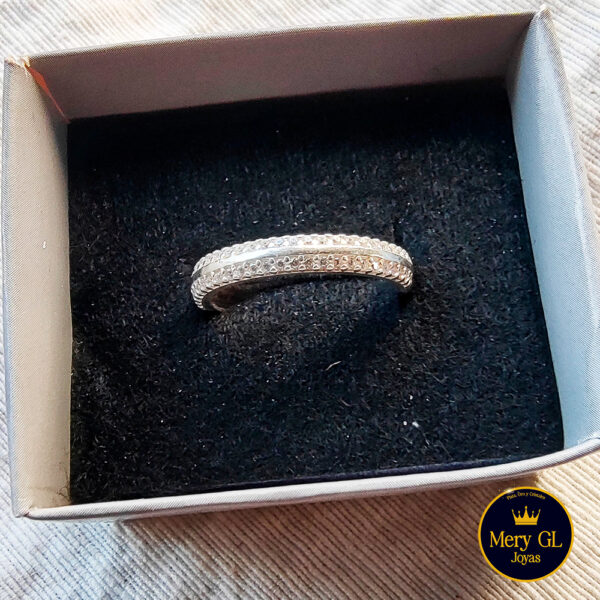 Anillo Plata 925 Micro Pavé - O9P3