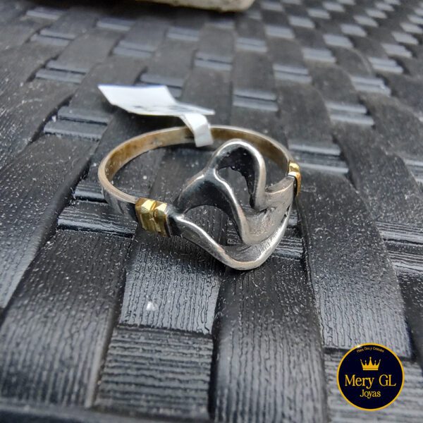 ANILLO ONDAS PYO - T18